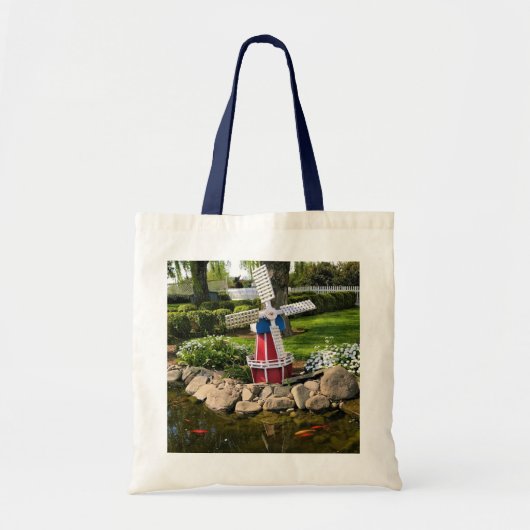 Windmill Garden Decor Tote Bag (Voorkant)