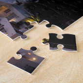 Windmill Greece Santorini Summer Houses Zee Jigzaa Legpuzzel (Zijkant)