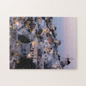Windmill Greece Santorini Summer Houses Zee Jigzaa Legpuzzel (Horizontaal)