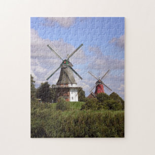 Windmill Greetsiel North Zee Northern Germany Jigs Legpuzzel