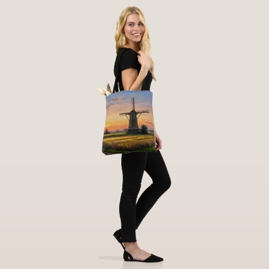 Windmill In The Countryside Tote Bag (Op model)