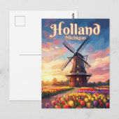 Windmill Island Gardens VS Briefkaart (Voorkant / Achterkant)