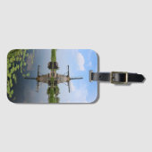 Windmill Kinderdijk Summer Holland Nederlandse Fot Bagagelabel (Voorkant (horizontaal))