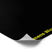 Windmill Night - Siemens Wind Power Poster (Hoek)