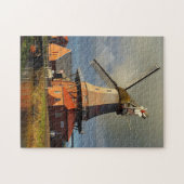 Windmill Ostfriesland Dutch Grind Grain Legpuzzel (Horizontaal)