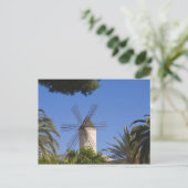Windmill, Palma, Mallorca, Spanje Briefkaart (Staand voorkant)