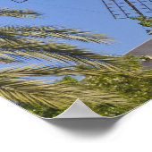 Windmill, Palma, Mallorca, Spanje Poster (Hoek)