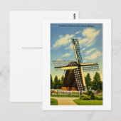 Windmill Park Holland, Michigan  Briefkaart (Voorkant / Achterkant)