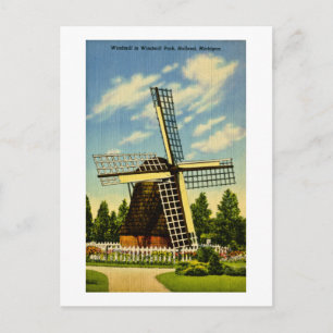 Windmill Park Holland, Michigan  Briefkaart