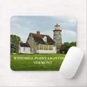Windmill Point Lighthouse, Vermont Muismat (Met muis)