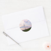 Windmill! Ronde Sticker (Envelop)