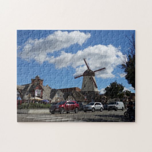 Windmill Solvang California Jigzaag Puzzle Legpuzzel (Horizontaal)