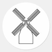 Windmill Sticker (Voorkant)