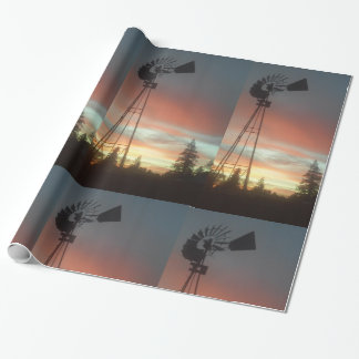 Windmill Sunsey Cadeaupapier