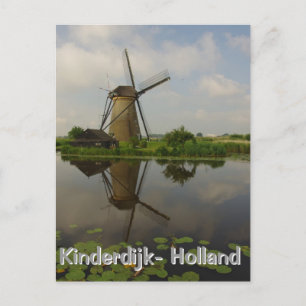 Windmill van Kinderdijk Briefkaart