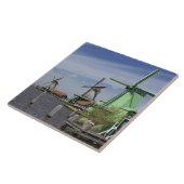 Windmill, Zaanse Schans, Holland, Nederland 2 Tegeltje (Zijkant)