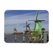 Windmill, Zaanse Schans, Nederland 2 Magneet (Horizontaal)