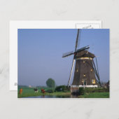 Windmills, Leidschendam, Nederland Briefkaart (Voorkant / Achterkant)