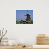 Windmills, Leidschendam, Nederland Poster (Keuken)