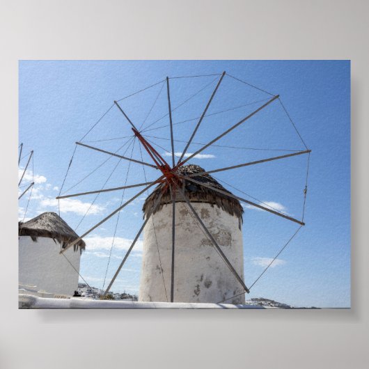 Windmills of Mykonos Poster (Voorkant)