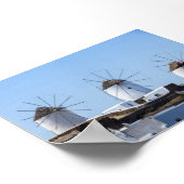 Windmills of Mykonos Poster (Hoek)
