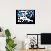 "Windmills van een Master Mind" door Zermeno Poster (Thuiskantoor)