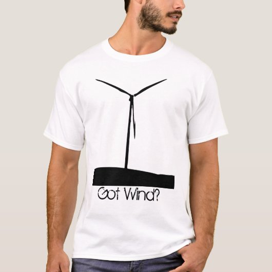 windmolen 1, heb je wind? t-shirt (Voorkant)
