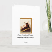 Windmolen 70e Verjaardag Kaart (Achterkant)