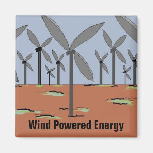 Windmolen Aangedreven Windmolens Magneet