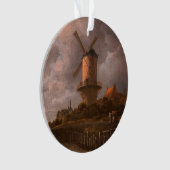 Windmolen bij Wijk bij Duurstede: Ornament (voorkant)