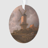 Windmolen bij Wijk bij Duurstede: Ornament (voorkant)