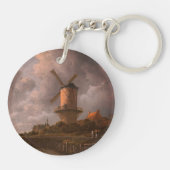 Windmolen bij Wijk bij Duurstede: Sleutelhanger (Achterkant)