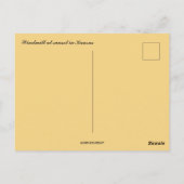 Windmolen bij zonsondergang in Kansas Briefkaart (Achterkant)