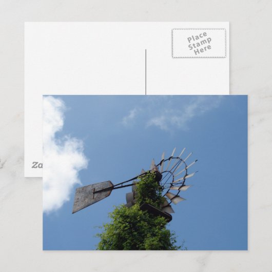 Windmolen Briefkaart (Voorkant / Achterkant)