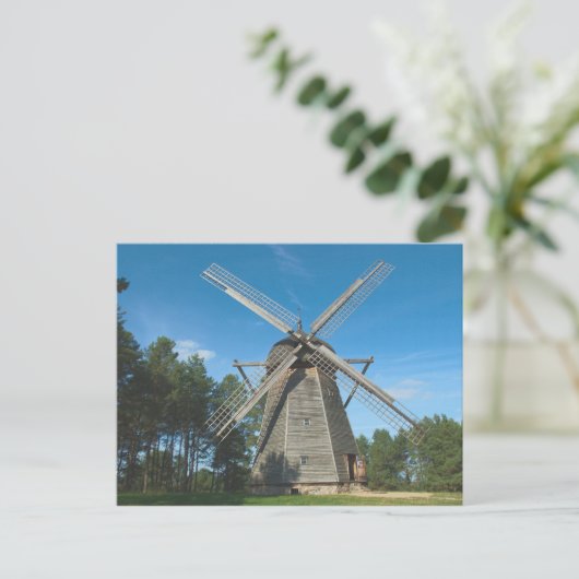 Windmolen - briefkaart (Staand voorkant)