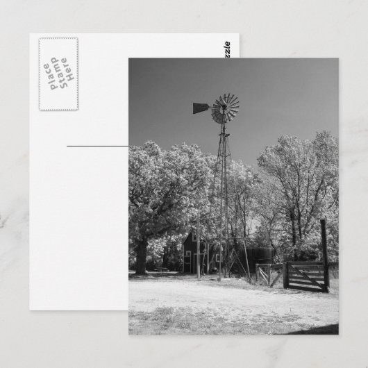 Windmolen Briefkaart (Voorkant / Achterkant)