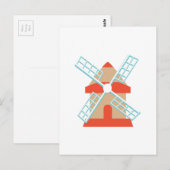 Windmolen Briefkaart (Voorkant / Achterkant)