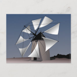 windmolen briefkaart