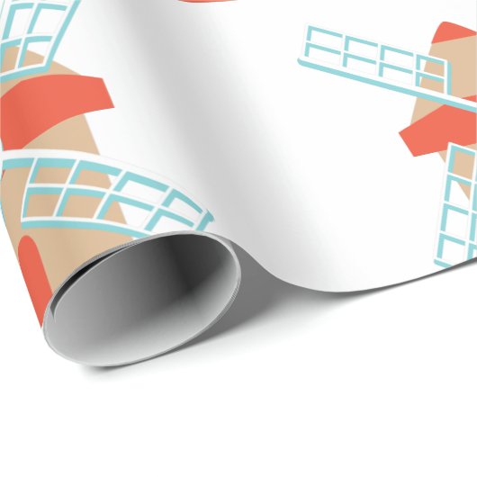Windmolen Cadeaupapier (Rol Hoek)