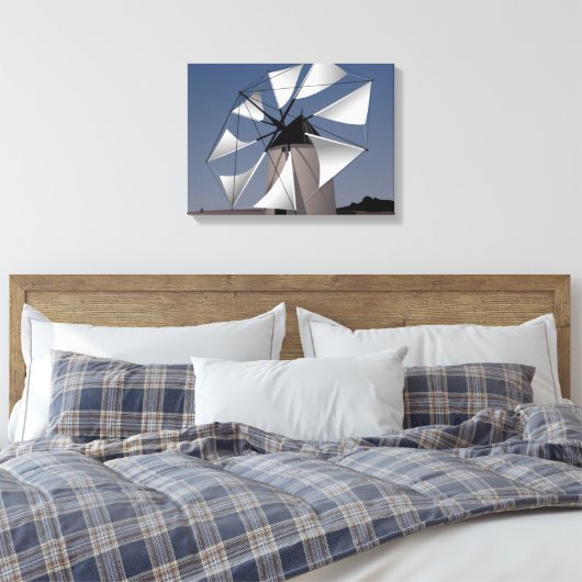 windmolen canvas afdruk (Insitu (Slaapkamer))