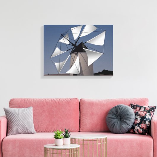 windmolen canvas afdruk (Insitu (Woonkamer))