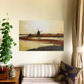 Windmolen Canvas Afdruk