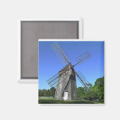 Windmolen, de Hamptons, NY Magneet (Voorkant / Achterkant)