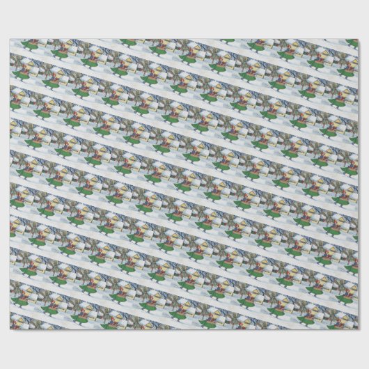 Windmolen, Delfts Kijk, Cadeaupapier (Vlak)