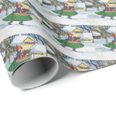 Windmolen, Delfts Kijk, Cadeaupapier (Rol Hoek)