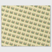 Windmolen, Delfts Kijk, Cadeaupapier (Vlak)