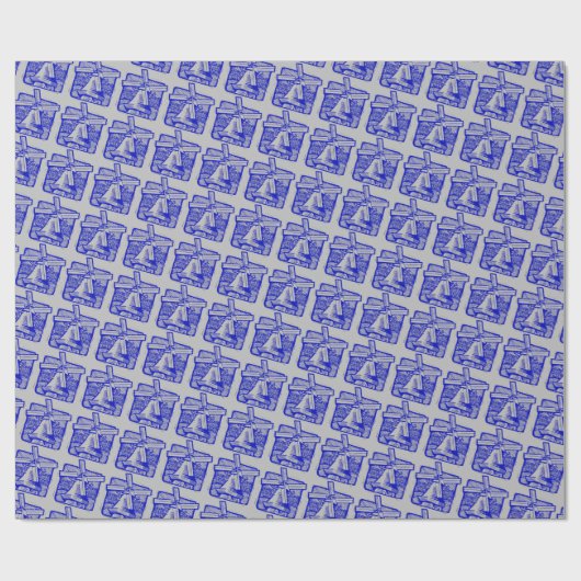 Windmolen, Delfts Kijk, Cadeaupapier (Vlak)