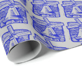 Windmolen, Delfts Kijk, Cadeaupapier (Rol Hoek)