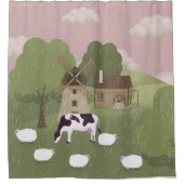 Windmolen Douchegordijn (Voorkant)