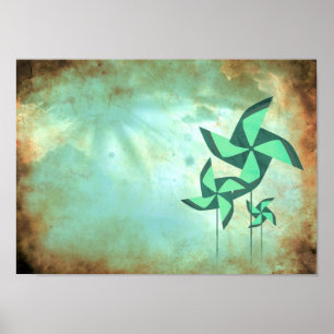 windmolen dromen poster
